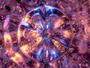 abstract light image mandala like portal 