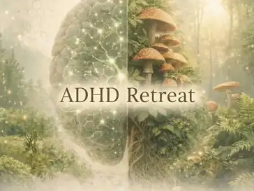 ADHD Retreat, brain, mushrooms ADHD Retreat, brain, mushrooms